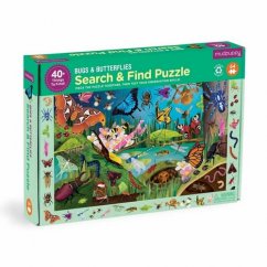 Mudpuppy Puzzle Insetti e Farfalle 64 pezzi