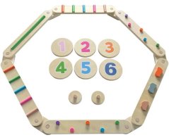 Pistă de echilibrare din lemn 2Kids Toys