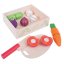 Bigjigs Toys Légumes à couper en tranches dans une boîte