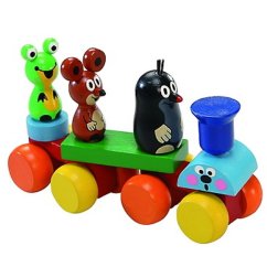 Petit train taupe