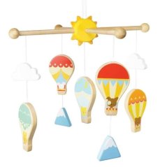 Le Toy Van Petilou Carrousel suspendu Montgolfières