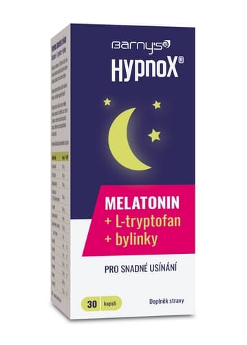 Barny's HypnoX® Melatonin, L-tryptofan a bylinky 30 kapslí