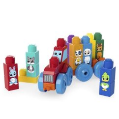 Stavebnice Mega Bloks Traktor se zvířátky