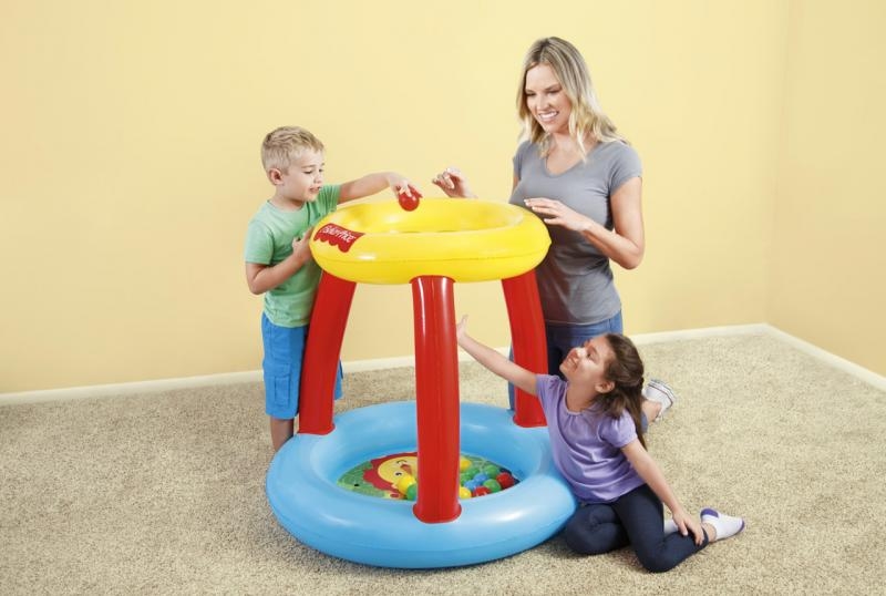 Centro giochi gonfiabili Bestway Fisher Price con palline 89x89x84cm