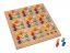 Rouleaux colorés Sudoku en bois pour petits pieds