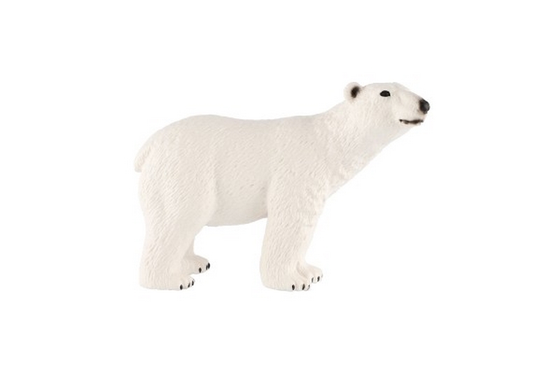 Ľadový medveď zooted plast 10cm vo vrecku