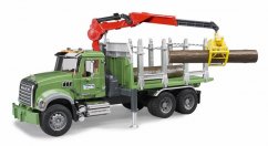 Camion de transport de bois Bruder 2824 MACK Granit