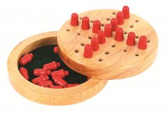 Bigjigs Toys Wooden Mini Solitaire játékok