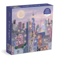 Galison Puzzle Luminile orașului 1000 de piese
