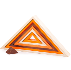 Triángulos plegables de madera Bigjigs Baby