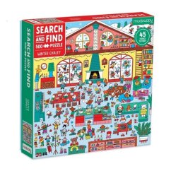 Mudpuppy Winter Cottage Puzzle 500 pièces