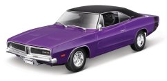 Maisto - 1969 Dodge Charger R/T, violet, 1:18
