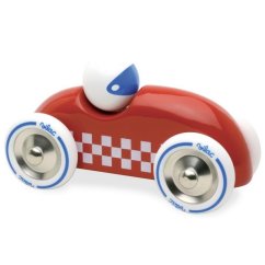 Vilac Voiture en bois GM Rallye rouge