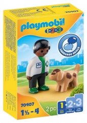 Playmobil 70407 Veterinario con perro