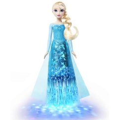 PĂPUȘĂ ELSA DIN FROZEN, CARE CÂNTĂ ÎN ENGLEZĂ, CU LUMINI