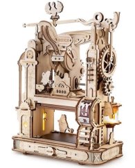 RoboTime 3D din lemn mecanic puzzle de imprimare presă