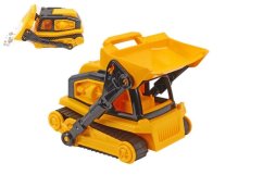 Buldozer s pásy plast 30cm na volný chod v síťce