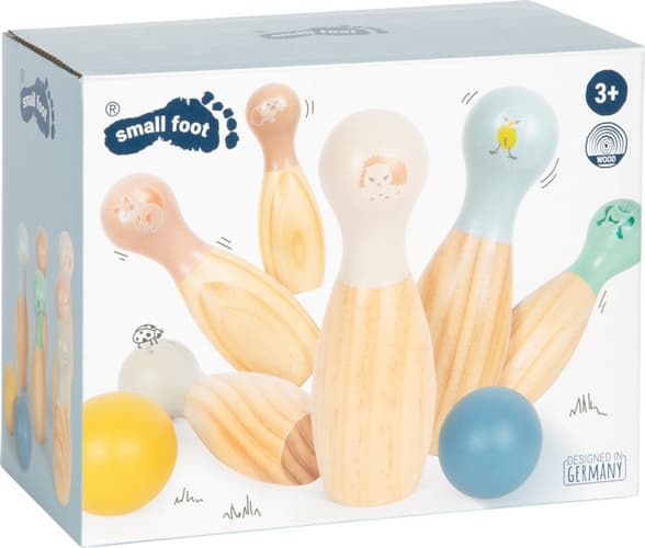 mała stopa Drewniane szpilki Garden Buddies