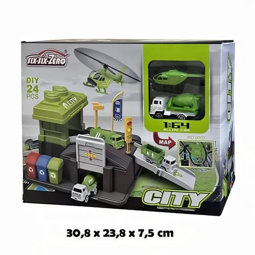 Parkovací set popeláři