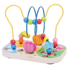 Bigjigs Baby Wooden Motor Labyrinth Meadow