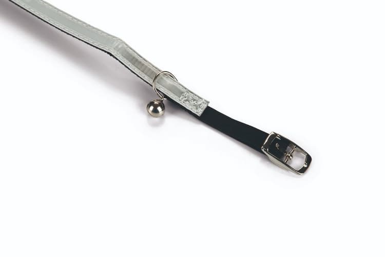 Beeztees Obojek pro kočky reflexní bílý