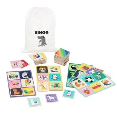 Vilac Bingo din lemn Rainbow Animals