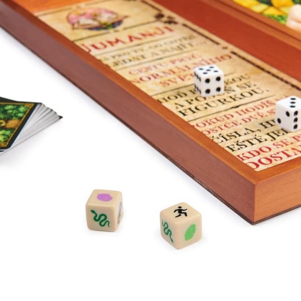 Juegos Spin Master: JUMANJI WOODEN EDITION CZ