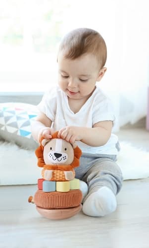 2Kids Toys Nasazovací kroužky Lvíček
