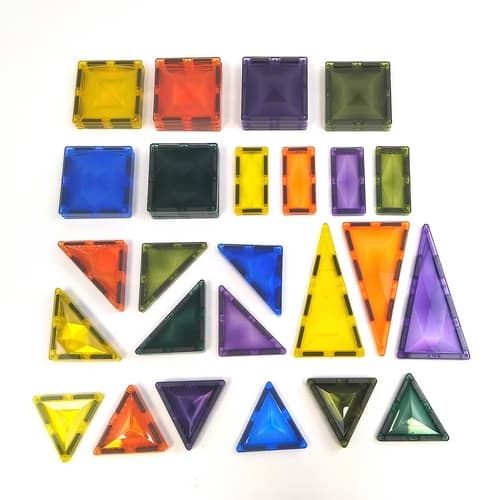 Magnetyczny zestaw do budowania Diamentowy budynek 41 szt.