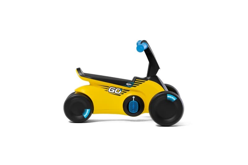 BERG GO SparX - Bicicleta de pedales 2en1 y bote de pedales amarillo