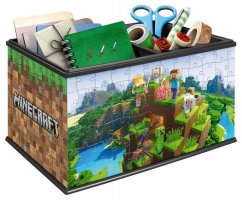 Ravensburger puzzle 3D 11286  Úložná krabice Minecraft