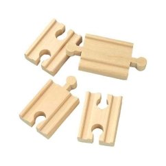 Brio 33333 Mini rails droits, coupleurs, 54mm, 4 pcs