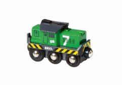 Brio 33214 Elektrická lokomotiva zelená
