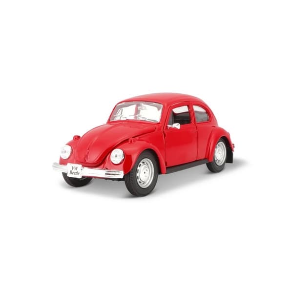 Maisto - Volkswagen Beetle, czerwony, 1:24