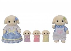 Sylvanian Families - rodina Flora králíci s trojčaty