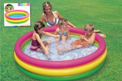Piscine arc-en-ciel Intex 114 x 25 cm
