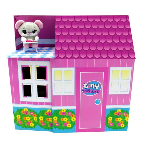TM Toys TINY TUKKINS - Deluxe ház (3 plüssfigura tartozékokkal)