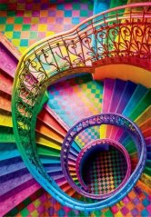 Puzzle 500 pièces Colorboom - Escaliers