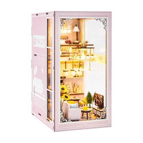 2Kids Toys Zarážka na knihy Růžový mezonet