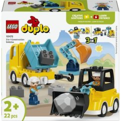 Lego Duplo 10475 Járművek az építkezésen 3 az 1-ben