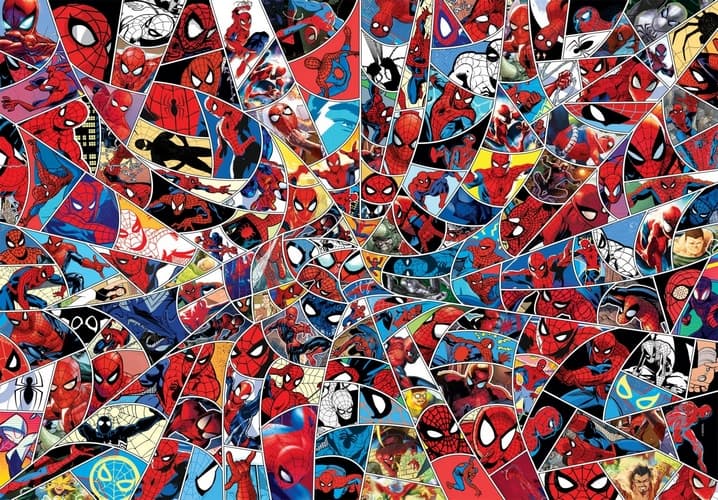 Puzzle 1000 pièces - Impossible Spiderman