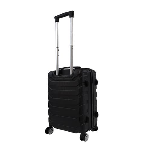Bavy Cestovní kufr skořepinový 20"  Ribs Black