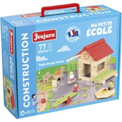 Jeujura 77 Piezas Juego de Construcción de Madera Guardería