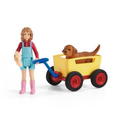 Schleich 42543 Utazás kézikocsival