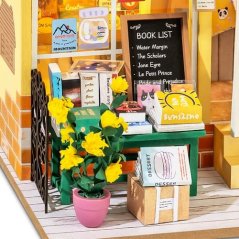RoboTime Miniature House Bear Bookstore