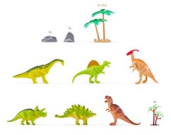 Planet of the Animals figurine - set de 4 lumi
