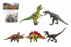 Dinosaurio de plástico 5 piezas en bolsa