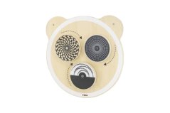 Fából készült fali játék körök