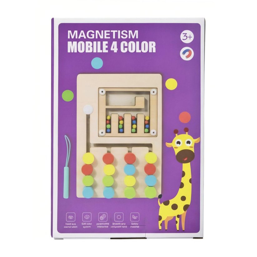 Dřevěná magnetická hra