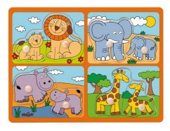 Puzzle dla maluchów z uchwytami